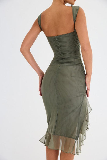 Megan`s Backless Dress