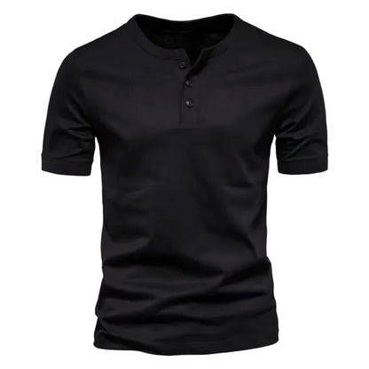 Marcus T-shirt - Henley kraag