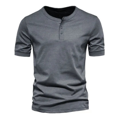 Marcus T-shirt - Henley kraag