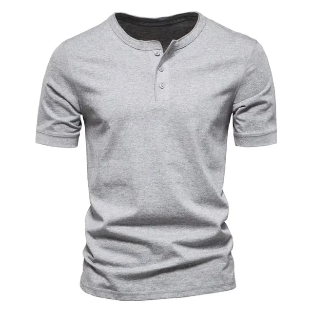 Marcus T-shirt - Henley kraag