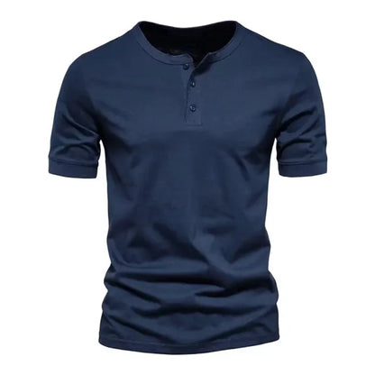 Marcus T-shirt - Henley kraag