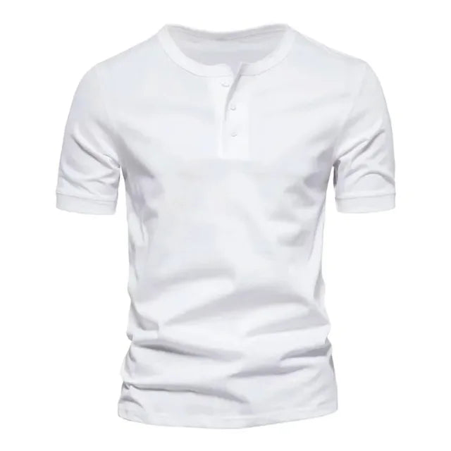 Marcus T-shirt - Henley kraag