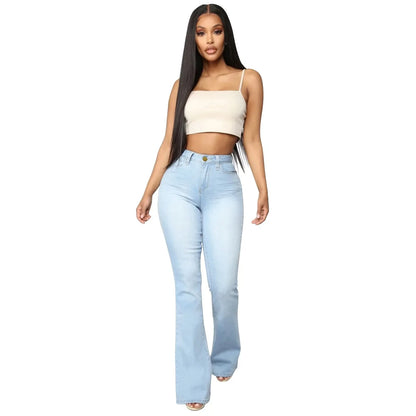 Femme Curves™ Flared Jeans   1+1 Gratis