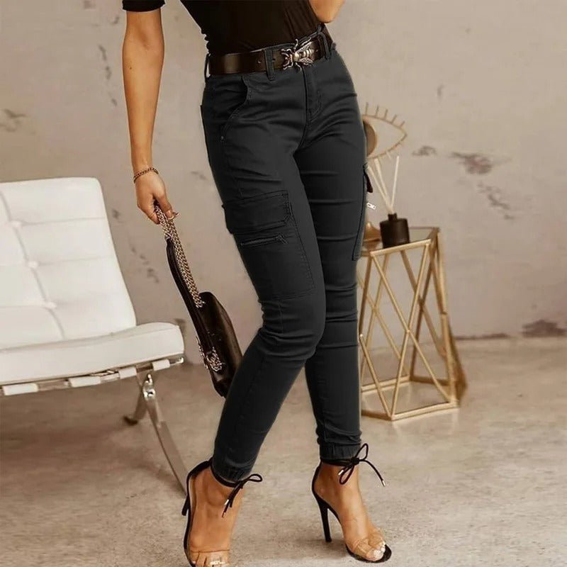 Dames Cargo Skinny Jeans