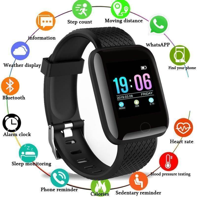 Smart Fitness Tracker Watch